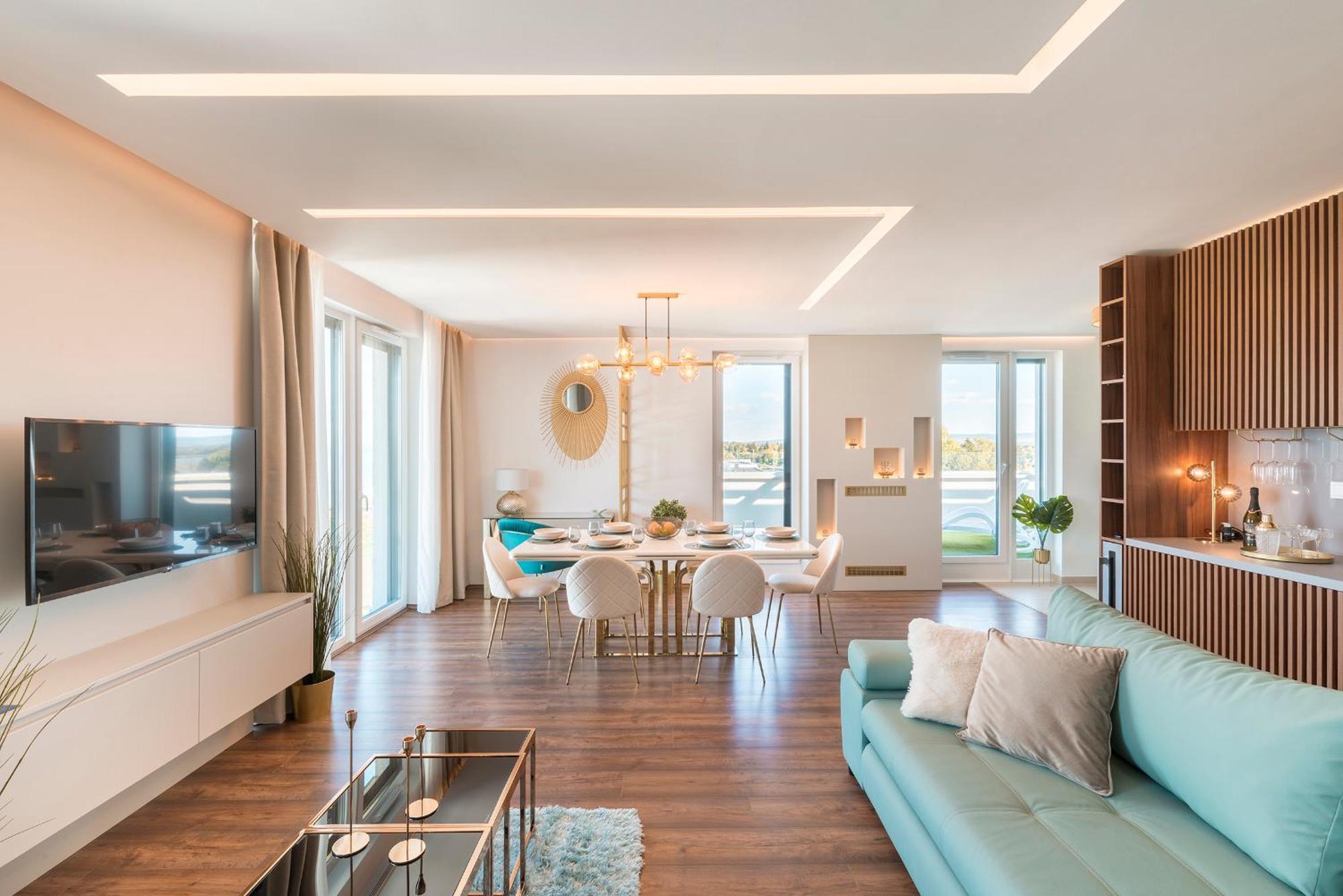 Sunset Resort - Lakeside Apartment Fonyod ภายนอก รูปภาพ